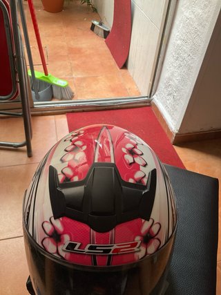 Casco moto LS2 Flores / Chica (Talla [Pon la talla