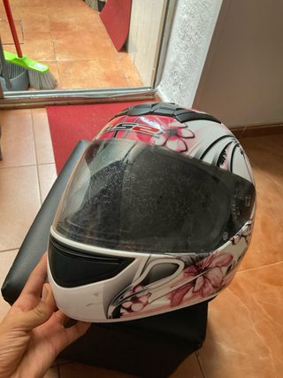 Casco moto LS2 Flores / Chica (Talla [Pon la talla