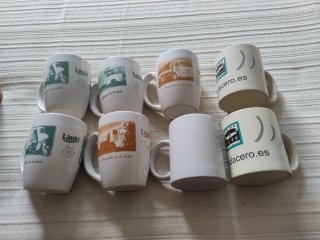 Vasos de Barro, botes pequeños, tazas, yourteras