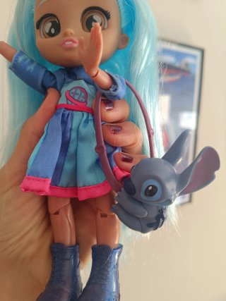 Lote 3 Muñecas BFF Cry Babies Disney Stitch