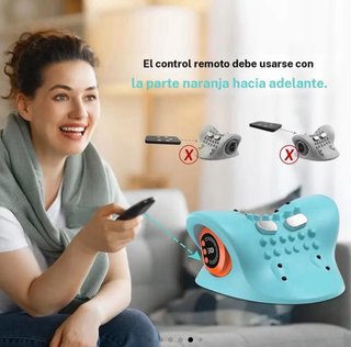 Almohada eléctrica masaje