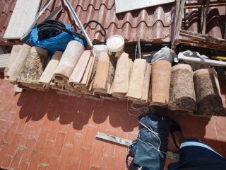 Tejas de cerámica para tejado