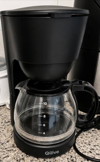 Cafetera Qilive Negra