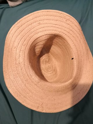 Sombrero de paja de ala ancha tipo Panamá / Vaquer