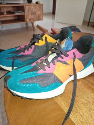 Zapatillas New Balance Naranja/Rosa/Teal