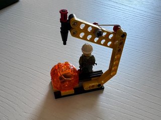 Lego City 60123 Volcán: Helicóptero de suministros