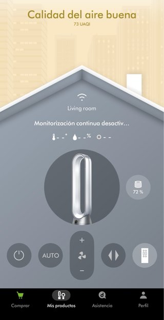 Purificador Aire Dyson TP07 Plata/Blanco