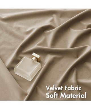 Cortinas de Terciopelo Beige 140x300 2 uds