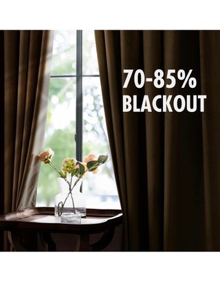 Cortinas de Terciopelo Beige 140x300 2 uds