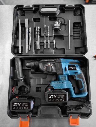 Taladro Percutor Inalámbrico Drillpro 21V