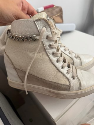 Botines Guess Beige/Blanco