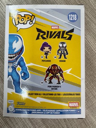 Funko Pop Venom 1218 Rivals Chase Edition