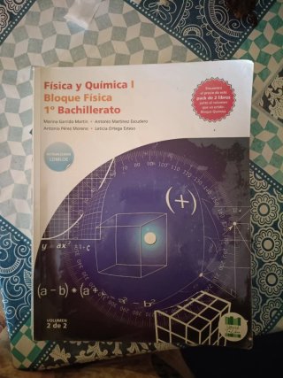 2 Libros Física y Química 1º Bachillerato