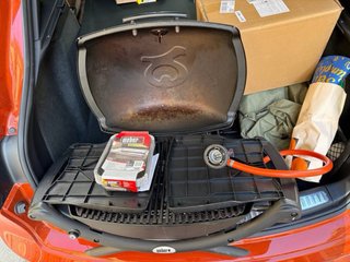 Barbacoa Weber Q 1200 con soporte