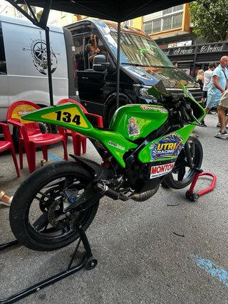 Yamaha TZR 80cc preparada para correr