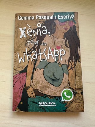 Libro juvenil “Xènia, tens un Whatsapp”