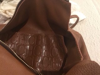 Bolso CH Piel Grande Marrón