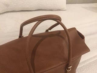 Bolso CH Piel Grande Marrón
