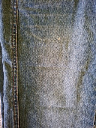 Pantalón vaquero capri azul