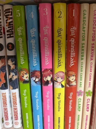 Las quintillizas manga