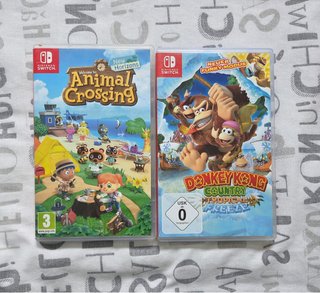 Animal Crossing New Horizons y Donkey Kong Country
