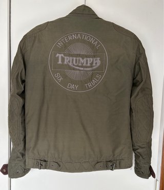 Chaqueta moto Triumph Ed. Steve McQueen Talla 48