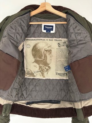 Chaqueta moto Triumph Ed. Steve McQueen Talla 48