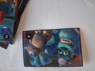 Lotto 8 Sticker Figurine Pixar Movie Moments Conad