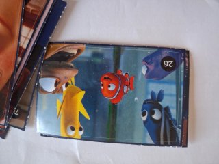 Lotto 8 Sticker Figurine Pixar Movie Moments Conad