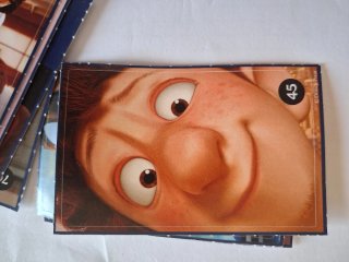 Lotto 8 Sticker Figurine Pixar Movie Moments Conad