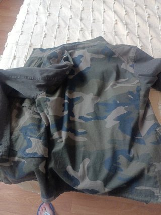 Chaqueta camuflaje militar