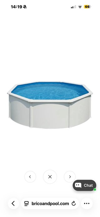 Piscina de acero galvanizado