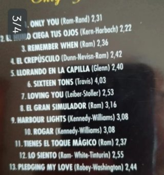 CD The Platters Only You R&B Soul