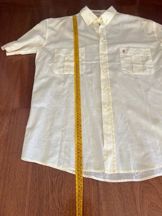 Camicia Marlboro Gialla Uomo Taglia 52