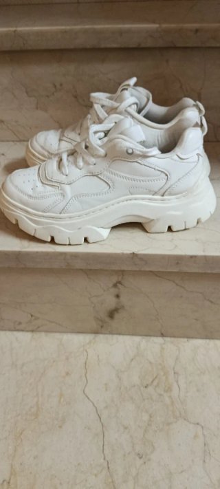 Zapatillas Zara Talla 35 Blancas