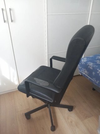 Silla de oficina IKEA Millberget negra