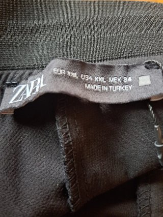 Pantalones de vestir Zara negros y azules XL y XXL