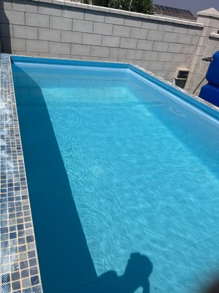 Robot Limpiafondos Piscina Gris/Azul