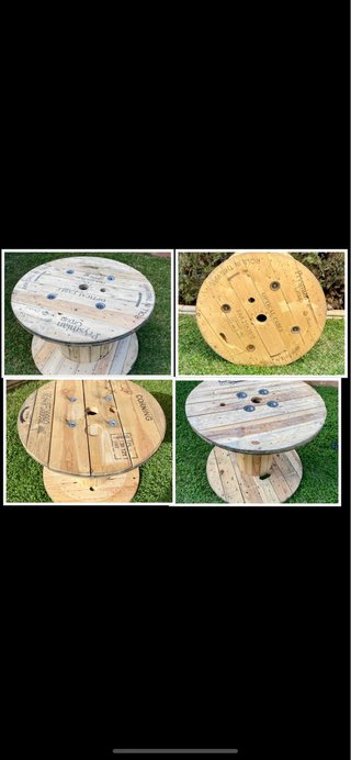 Bobina / Mesa de madera