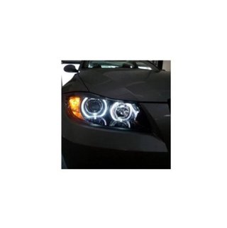 Faros Angel eyes para BMW E90 look Xenon