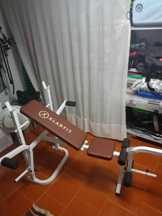 Banco de pesas Klarfit
