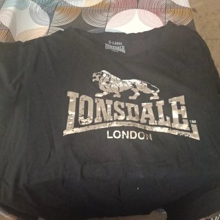 Camiseta Lonsdale Negra Talla XL