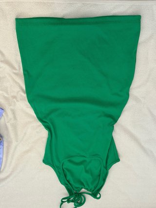 Vestido verde halter