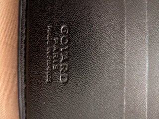Cartera Goyard Negra y Blanca
