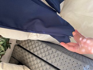 Mono azul de vestir