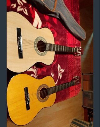 Guitarra Clásica Madera Natural