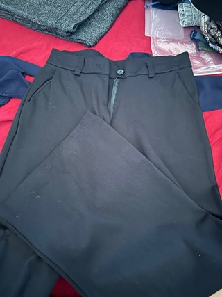 Pantaloni eleganti neri elasticizzati