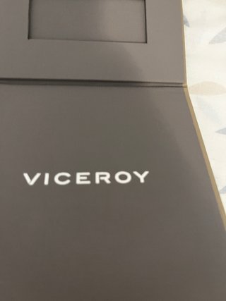 Reloj Viceroy Dorado Cronógrafo Azul
