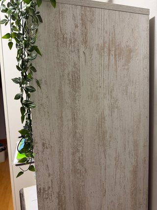 Estantería rústica de madera