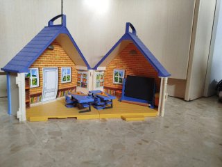 Playmobil Casa de Juguete con Reloj
